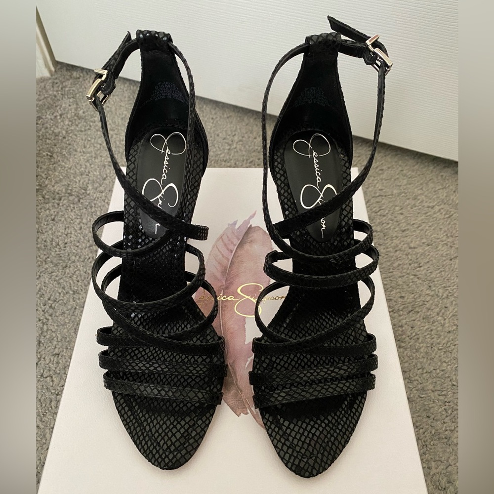 Jessica Simpson Snake Print Heels